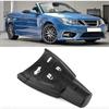 Car Key Case, Black 4 Buttons Remote Key Fob Cover Car Key Shell Protector Replacement for Saab 93 95