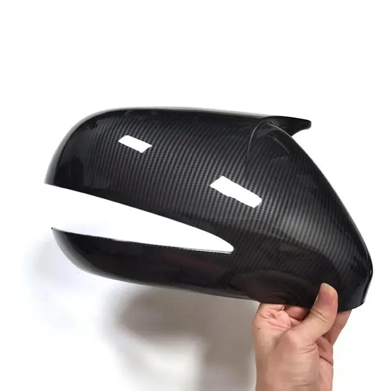 LHD For Lexus RX RX270 RX350 RX450 2009-2014 Car Sicker Rearview Side Mirror Cover Wing Cap Exterior Rear View Case Trim Carbon