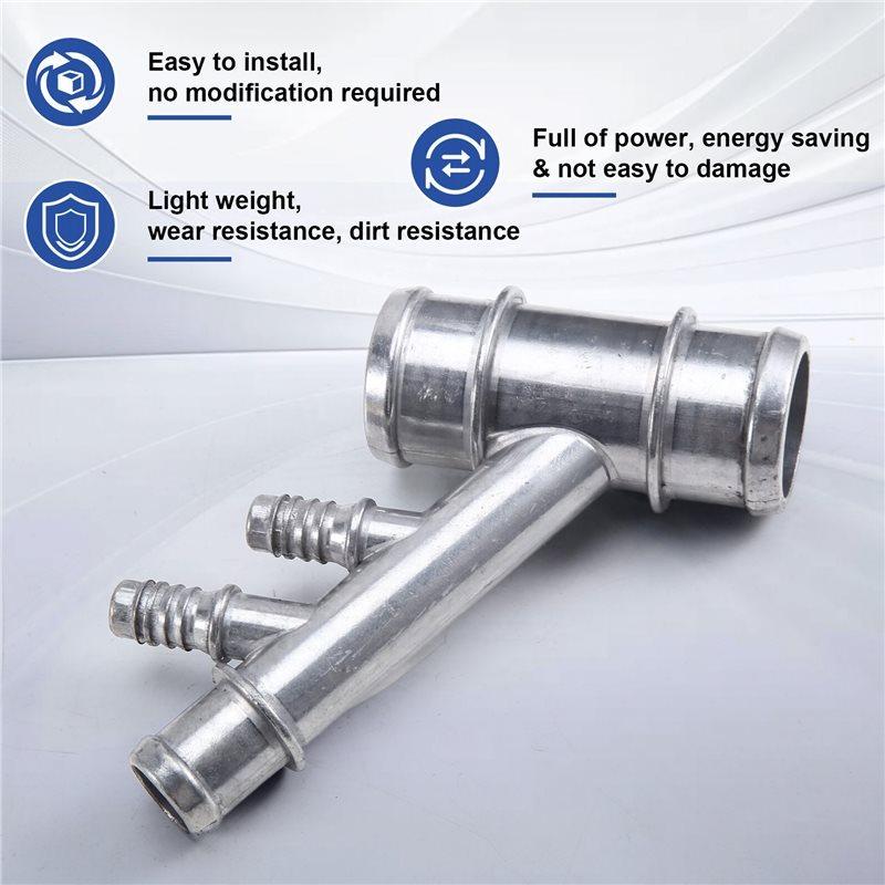 Durable-Aluminum Cooling Water Pipe Joint For LAND ROVER RANGE ROVER SPORT DISCOVERY 4 5 LR034637 LR050854