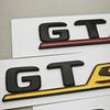 NEW 3D ABS Black Red Yellow Car Tail Marking Logo GTS Letters Rear Trunk Badge Emblem For Mercedes Benz GT Class GTS Accessory