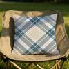 Classic Plaid Pattern Cushion Cover Soft Reversible  Durable Pillow Cover  MultiScene Use for Home  Car Daily Comfort