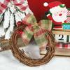25pcs Christmas Tree Decorations Christmas Gold Dust Bows Hanging Bowknot Ornaments Christmas Tree Printed Bow Navidad Decor