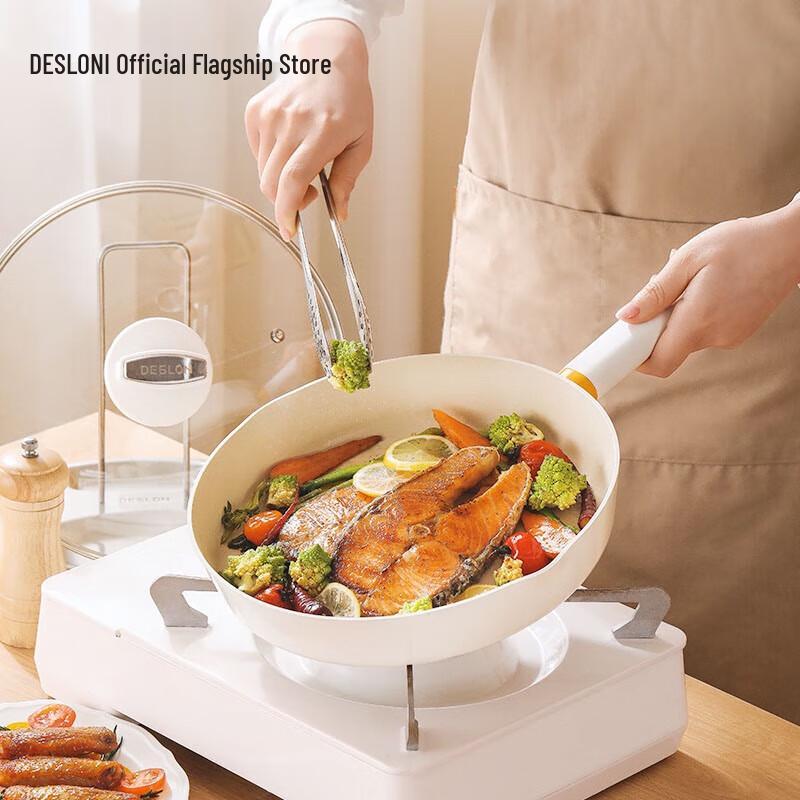DESLON Silver Moon Maifan Stone Non-stick Frying Pan 26cm 26cm