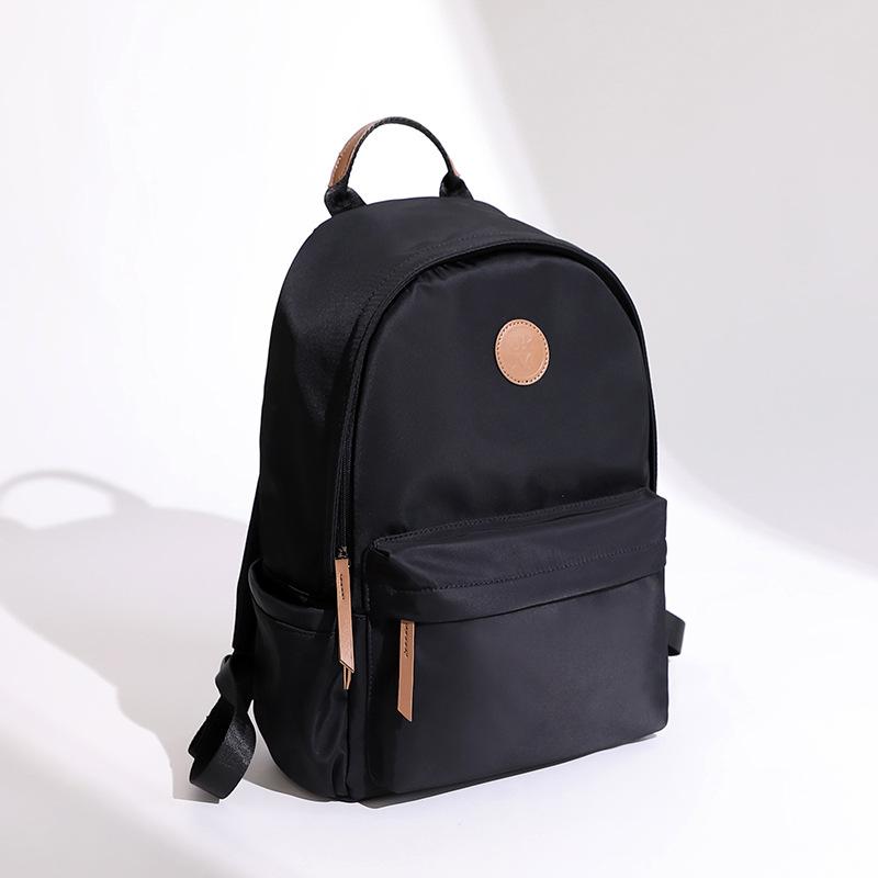 Modny Plecak Damski Nylonowy Plecak o Dużej Pojemności Dojazdy Nowy Prosty Torba na Komputer Plecak Casualowy Podróżny