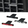 1Pc AMG Logo Car Front Grille Badge ABS Stickers Accessories For Mercedes Benz W211 W212 W213 GLA C E S G Class CLA GLK GLE GLS