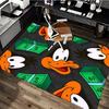 1pc Daffy Duck & Money Stack Anime Cartoon Design Office Chair Mat, Non-Slip Carpet for Home Decor, Suitable for All Seasons, Ideal Gift for Fans.A063