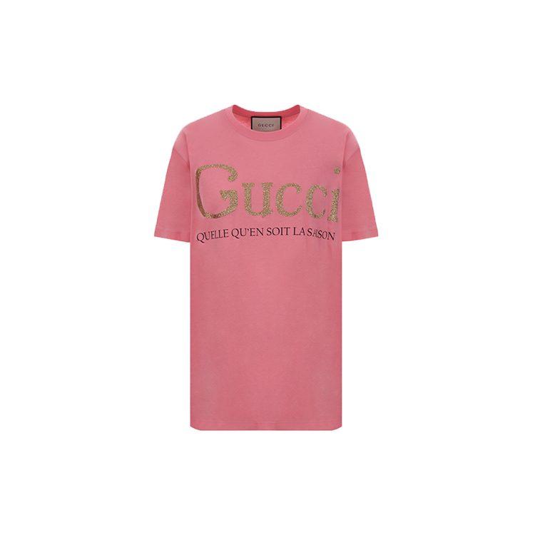 Gucci T Shirts Women's Crew Neck Moderate 615044-XJCLF-5351