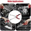 1Pcs Car Spark Plug Wire Removal Pliers Tool High Voltage Cylinder Cable Clamp Carbon Steel Boot Puller For Auto Truck Repair
