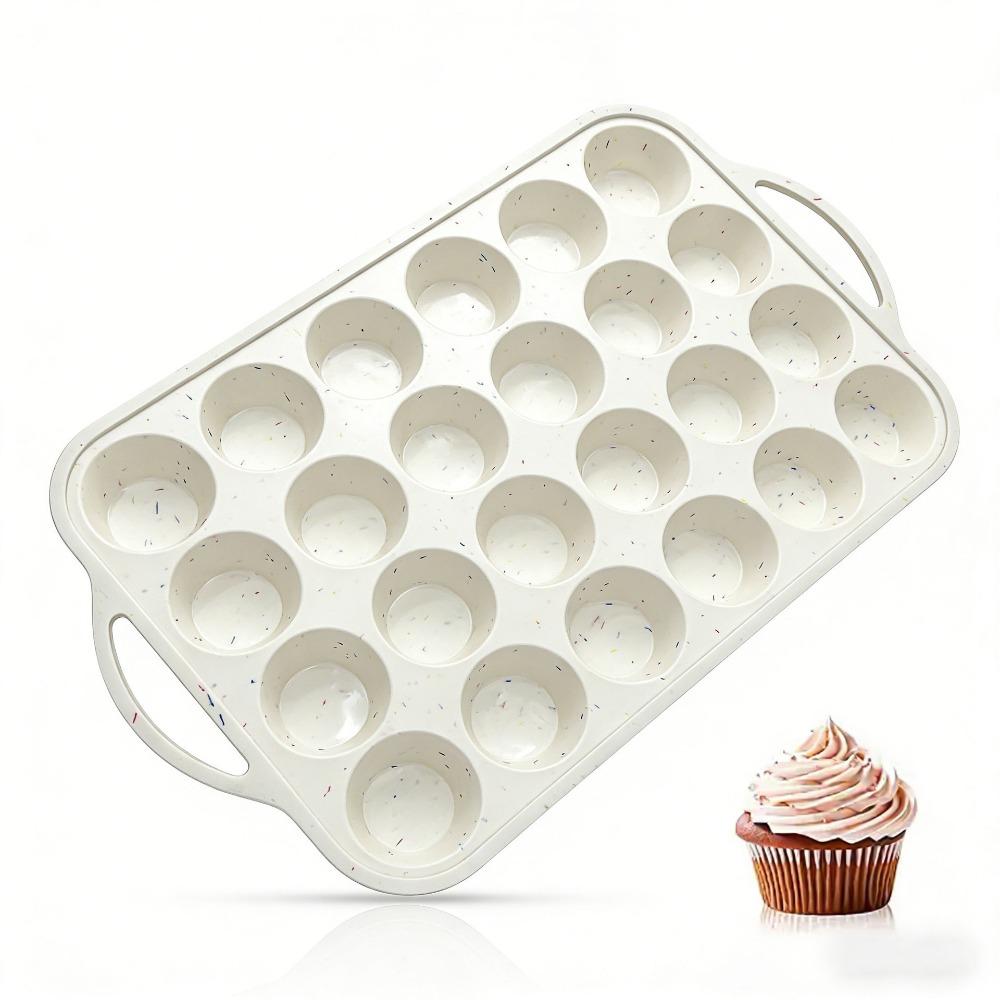

With Handle Muffin Pan 12/24 Cups Muffin Tray High Quality Cupcake Baking Pan Oven Use 24 Cups