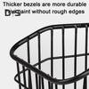 Bike Rear Storage Basket Heavy Duty Large Capacity Universal MTB Road Mountain Bicycle Metal Wire Basket Bike Accessories