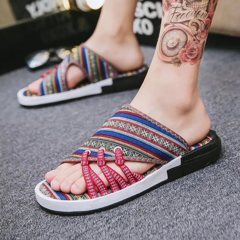Walk Around Home Male Slipper Flat Indoor Slides Pvc House Men's Shoe Elegant Trend 2024 Y2k Comfortable Low Price Fun Eva Style