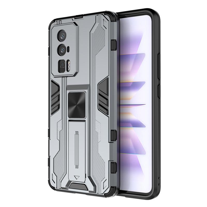 For Poco F5 Pro 5G Case Shockproof Armor Kickstand Phone Case For PocoF5Pro Poko Little F5 Pro F5Pro 5G Car Magnetic Stand Cover