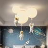 Creative Cartoon Decoration Astronaut LED Pendant Light Balloon Light Children's Bedroom Living Room Corridor Lighting Fixtures