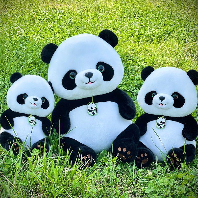 Panda Bei Bei Plush Toy - Cute Giant Panda Doll, Claw Machine Prize, Kids' Gift
