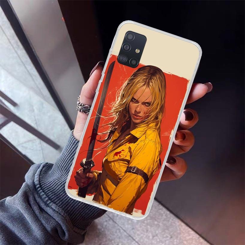 Kill Bill Phone Case For Samsung Galaxy A52 A51 A50S A32 A22 A12 A02S A72 A71 A31 A70 A30S Note 20 Ultra 10 Plus S10 Galaxy A52