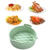 Baking Pan Non-stick Foldable Silicone Round Shape Grill Pizza Oven Roasting Tray Kitchen Gadget