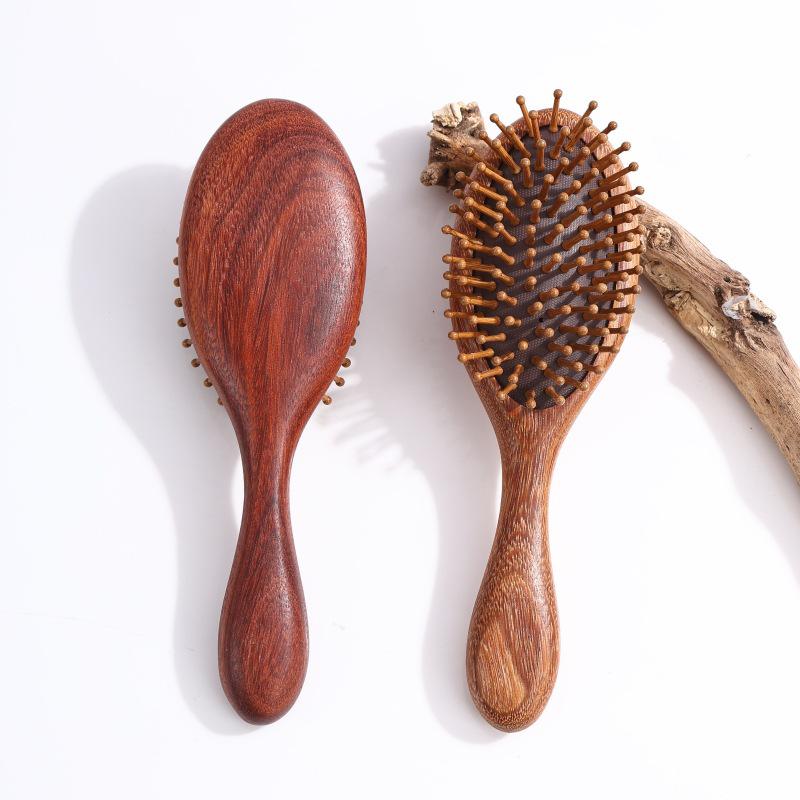 Non-Pear Wood Meridian Massage Brush: Full Body Meridian Dredging, Fat Burning, Abdomen Scraping with Pure Brass.
