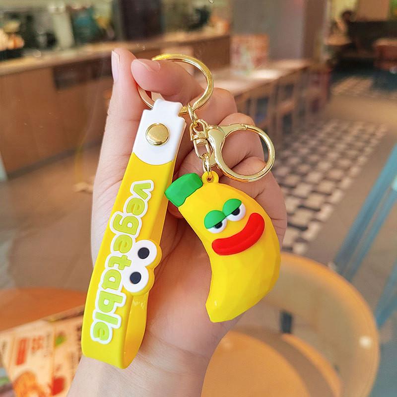 

Мультяшный животный причудливый брелок силиконовый милый шарм для сумки для подарков и ключей StyleQ