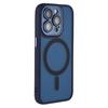 For iPhone 13 Pro Case Compatible with MagSafe PC+TPU Matte Phone Cover with Glass Lens Film