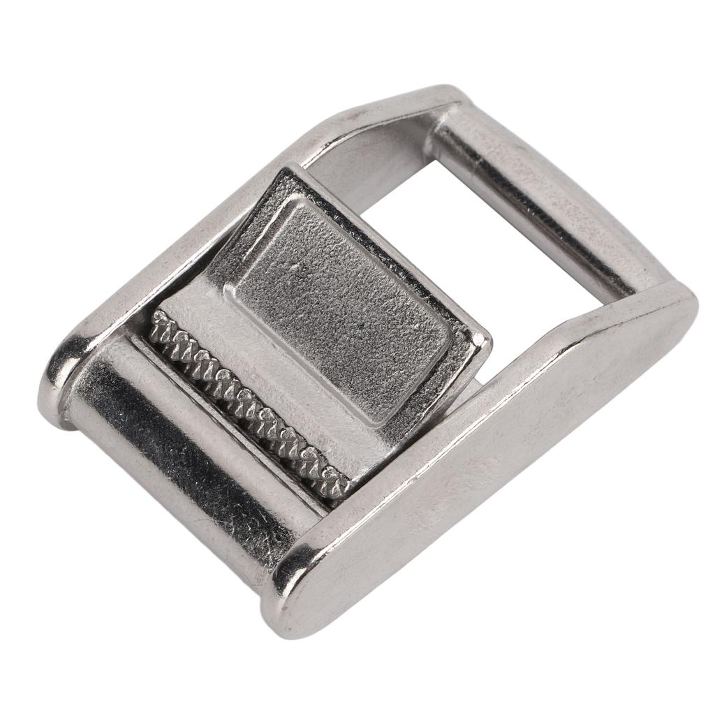 Stainless Steel Cam Flap Buckles Prevent Slipping Rustproof Metal Press Buckle for 1Inch25mm