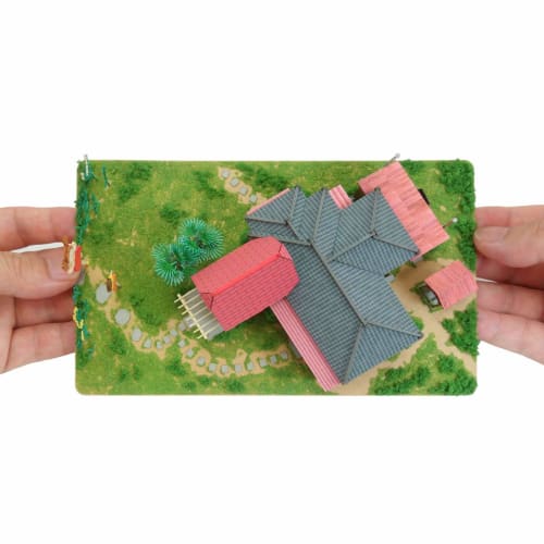 Sankei Studio Ghibli Series Satsuki and Mei's House Paper Craft MK07-41