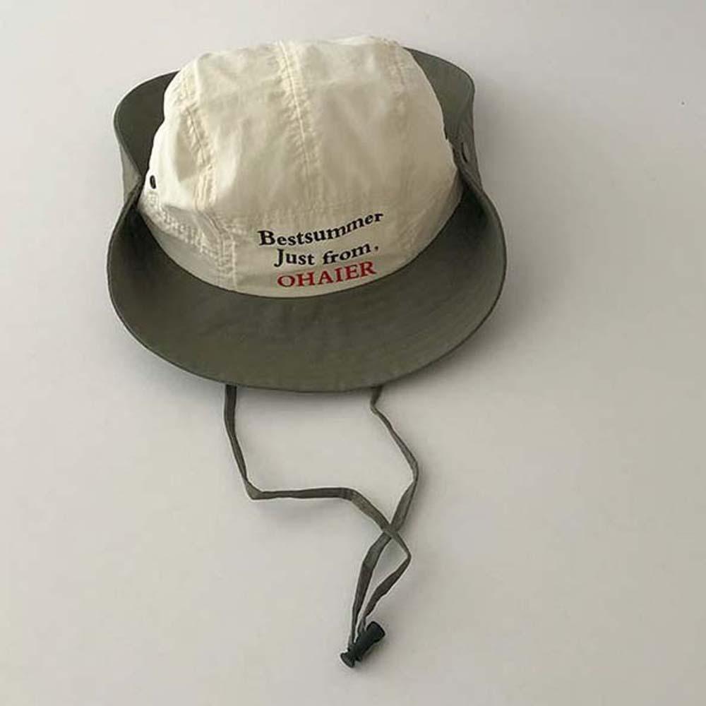Sweet Korean Style Candy Color Bucket Cap Comfortable Thin Summer Kid Sun Hat Breathable Anti-UV Quick-dry Fisherman Hat Daily