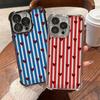 Phone Cover Case for Apple iPhone 17 Pro Max 15 11 12 Plus Air 16e 13 16 Pro 14 Stripe Love Heart