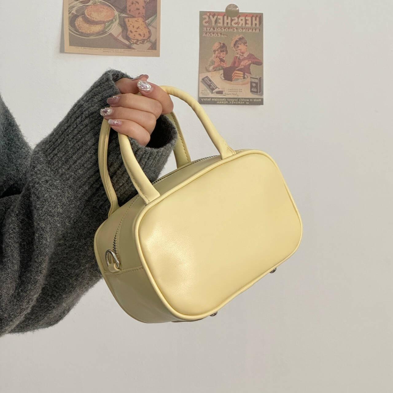 Сумка-подушка Женская модная сумка 2024 года Ретро-сумка Bowling Boston Сумка через плечо — фото 7