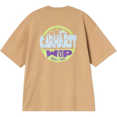 Carhartt WIP SS26 S/S Luggage Label T-Shirt Casual Loose Fit Back Logo Letter Print Crew Neck Short Sleeve T-Shirt Unisex T-Shirt I036892-07E-XX
