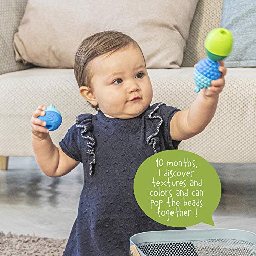 Lalaboom Baby Toy Lalaboom Bead Bag Set, 48 Pieces, BL460, Authentic