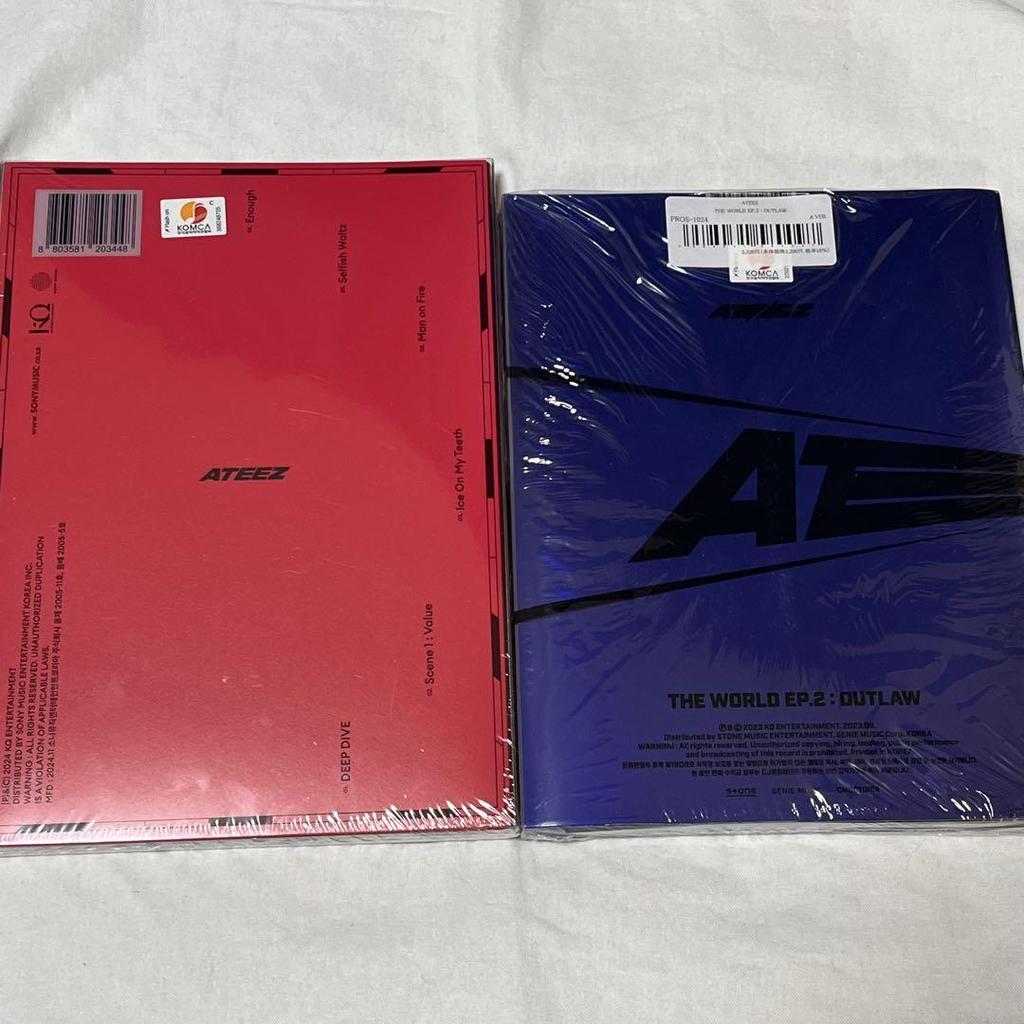 [USED] ATEEZ Album Outlaw GOLDEN HOUR: Part.2