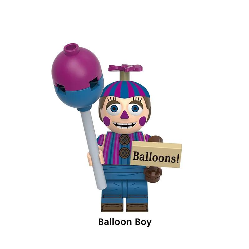 

Funko FNAF Mini Building Blocks 8Pcs Action Figure Toys At Five Nights DIY Model Game Figurines Childrens Birthday Gifts