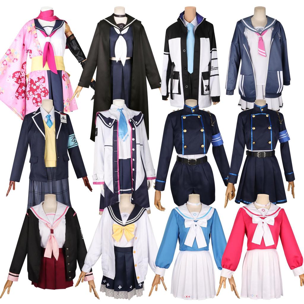 Blue Archive Anime Cosplay Costume Set for Men and Women - Role-Playing & Halloween