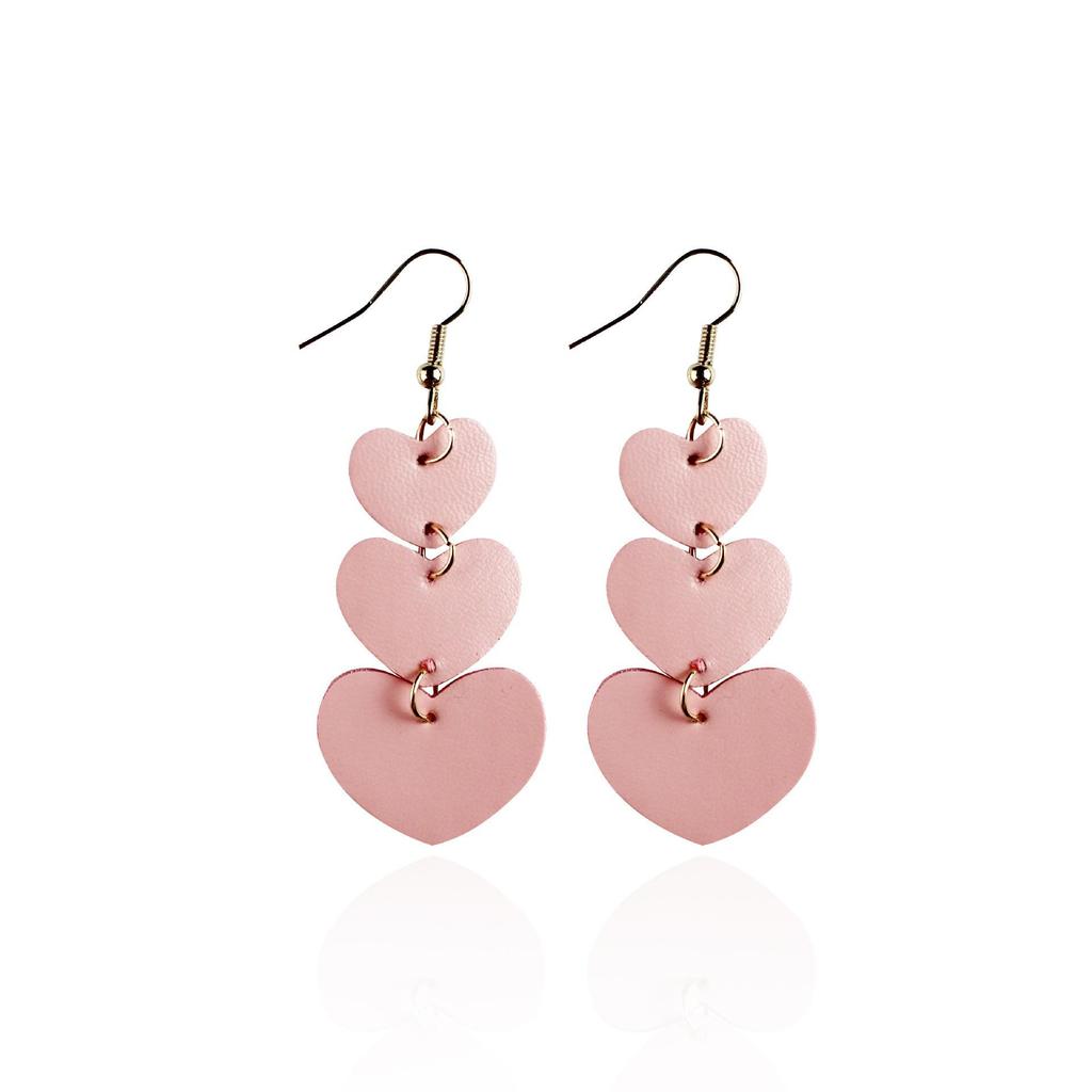 Stylish PU Leather Earrings: Creative Designs & Shapes
