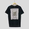 Vintage Nicole Club Graphic T-Shirt - Black Cotton Tee, Size Medium