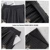 Women's High-Waisted Black and Gray Retro Plaid Wide-Leg Pants - Autumn/Winter 2024 Korean Style Slimming Casual Wear