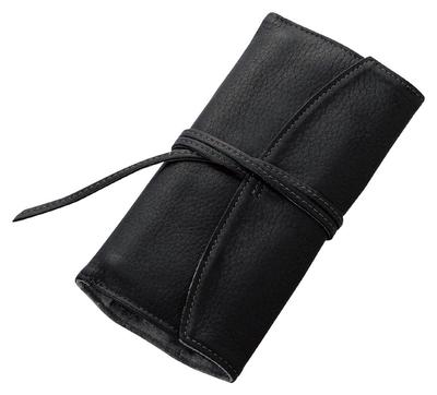 Pilot Pencil Case, Pensamble R Zipper 3-Phone 01B, Black, PSRF301B