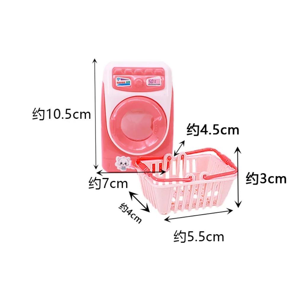 1:Mașină de spălat mini mobilier 12, Distribuitor de apă, Frigider, Set de rochii pentru păpușă de 30 cm și accesorii pentru casa de păpuși BJD 1/6 pentru jucării pentru fete