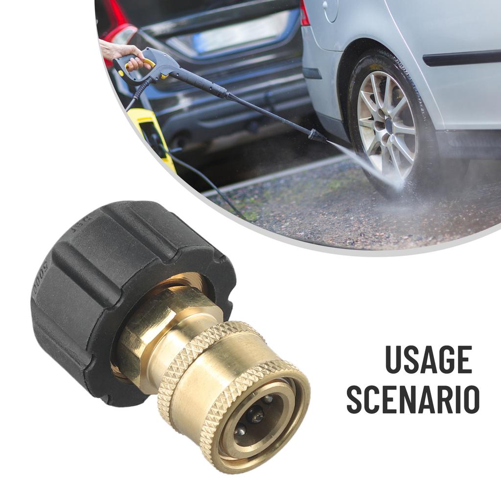 Adapter Quick Connector Accessories Cleaning Pressure Washer