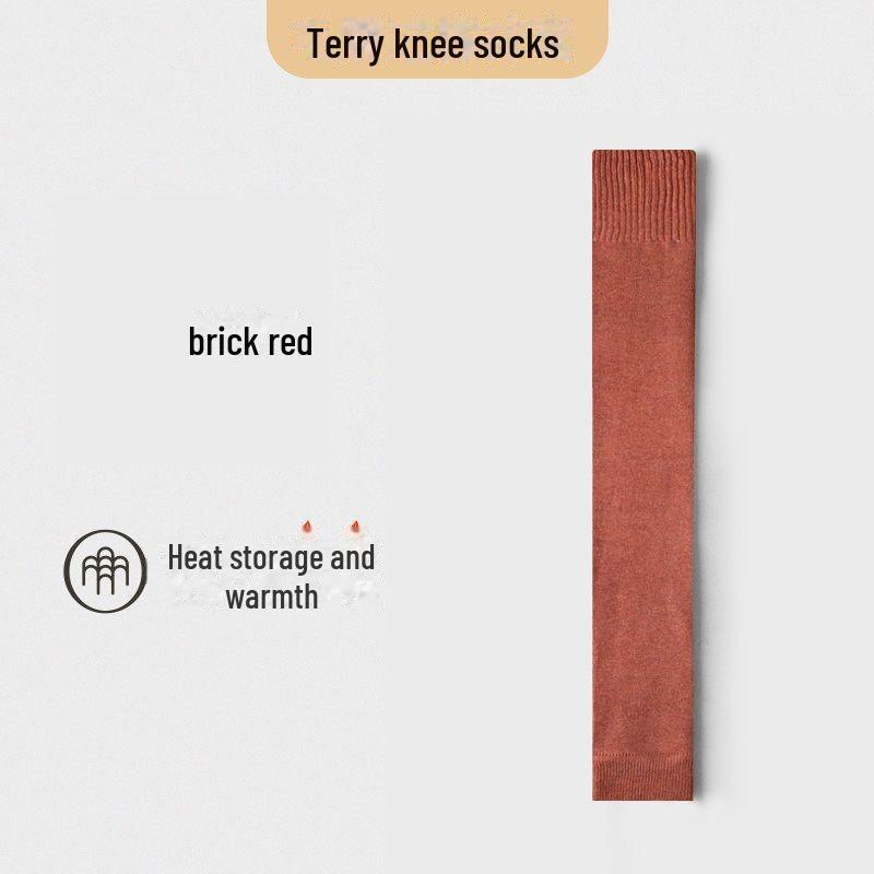 

Женские бархатные толстые наколенники, длинные леггинсы - теплые махровые леггинсы с высокой трубкой One Size 80-140 lbs