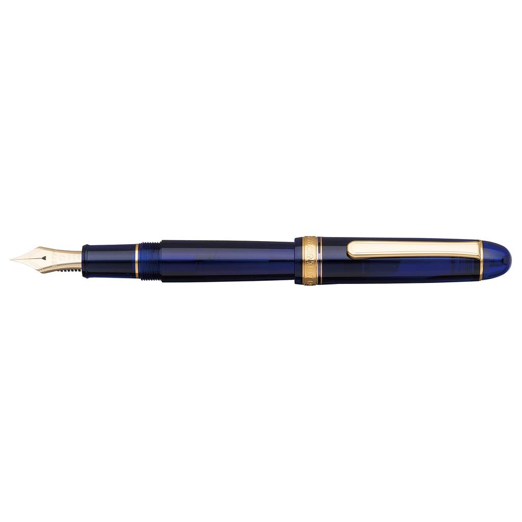 Platinum Fountain Pen Century Chartres Blue Ultra Fine Point #3776 PNB-15000#51-9