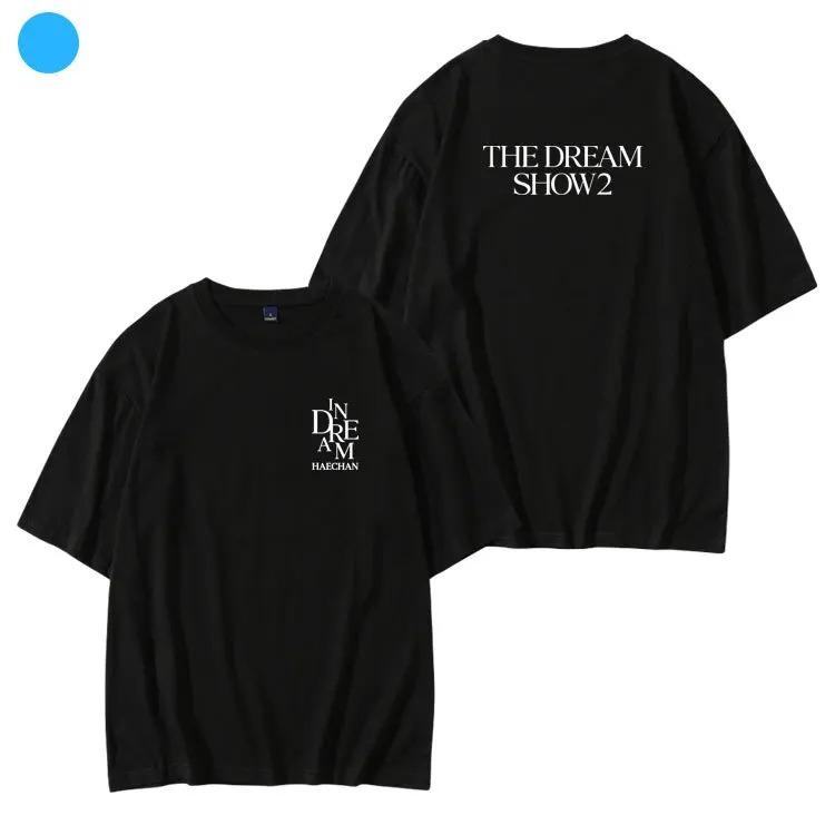 2026 Kpop NCT DREAM Concert THE DREAM SHOW2 Series Print T-shirt Cotton Summer Tee Short Sleeve T Shirt Fashion Women's Clothes