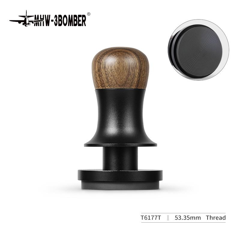 MHW-3BOMBER 30 фунтов Постоянное давление Кофейный темпер 53,35 мм 58,5 мм Эспрессо Плоские темперы Загруженные Бариста аксессуары для эспрессо Инструмент