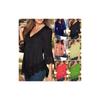 Premium Quality Women Ladies Casual Long Sleeve Lace Shirts Loose Blouses Plus Size