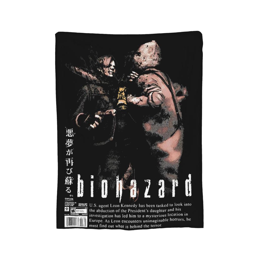 Residents Evils 9 Blanket Flannel All Season Portable Super Warm Throw Blanket for Sofa Car Bedspreads