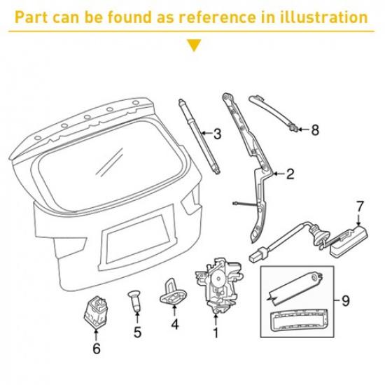 Liftgate Tailgate Hatch-Release Button Switch 15106857 Fits GMC Chevy Cadillac H