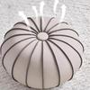 Leather Sofa Footrest Round Mobile Foot Stools Miniature Modern Shoe Changing Stool for Living Rooms Aesthetic Room Furniture