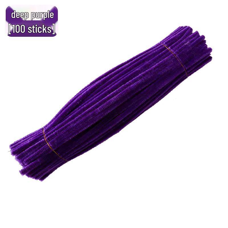 DIY Bouquet Plush Twist Stick for Children's Handmade Toy Creations - Hair-Safe Material, Ideal for Crafting
