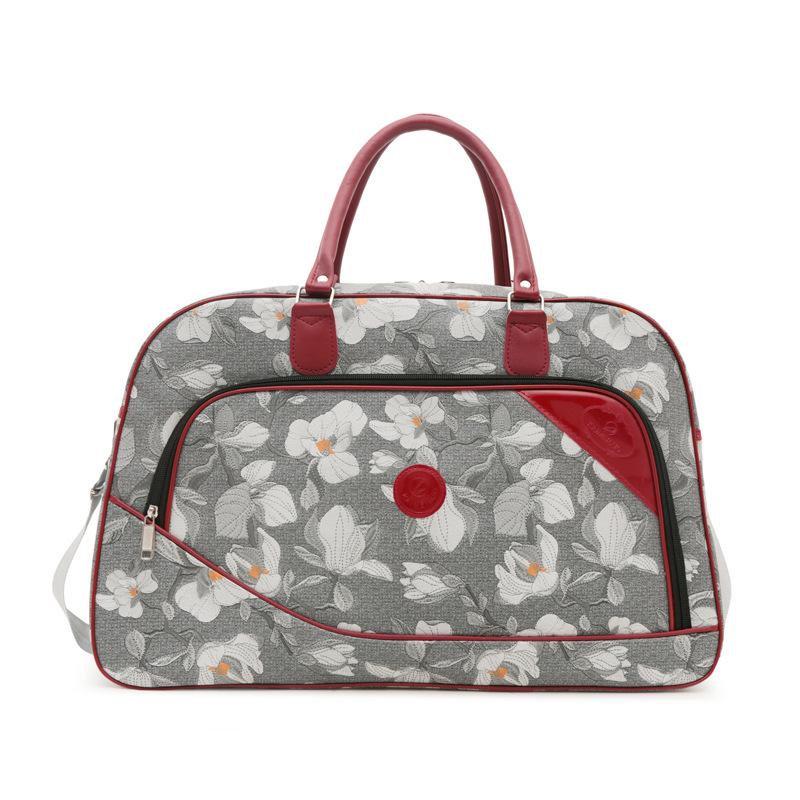 Women's Personalized Niche Print Portable Travel Bag Practical Storage Clothing Luggage Bag