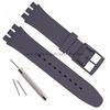 Soft Silicone Bracelet for Swatch 12mm 16mm 17mm 19mm 20mm Colorful Transparent Watchband Watch Strap Replacement with Tool